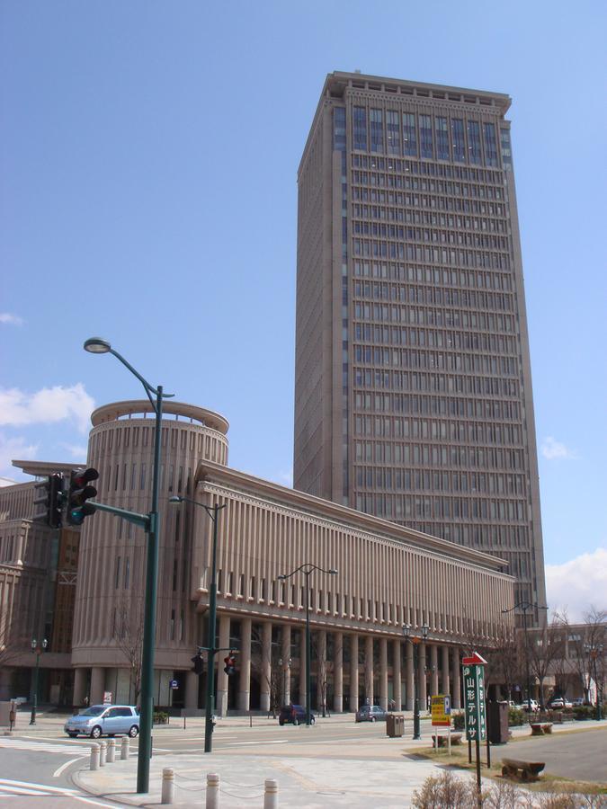 Yamagata Eki Nishiguchi Washington Hotel Екстериор снимка