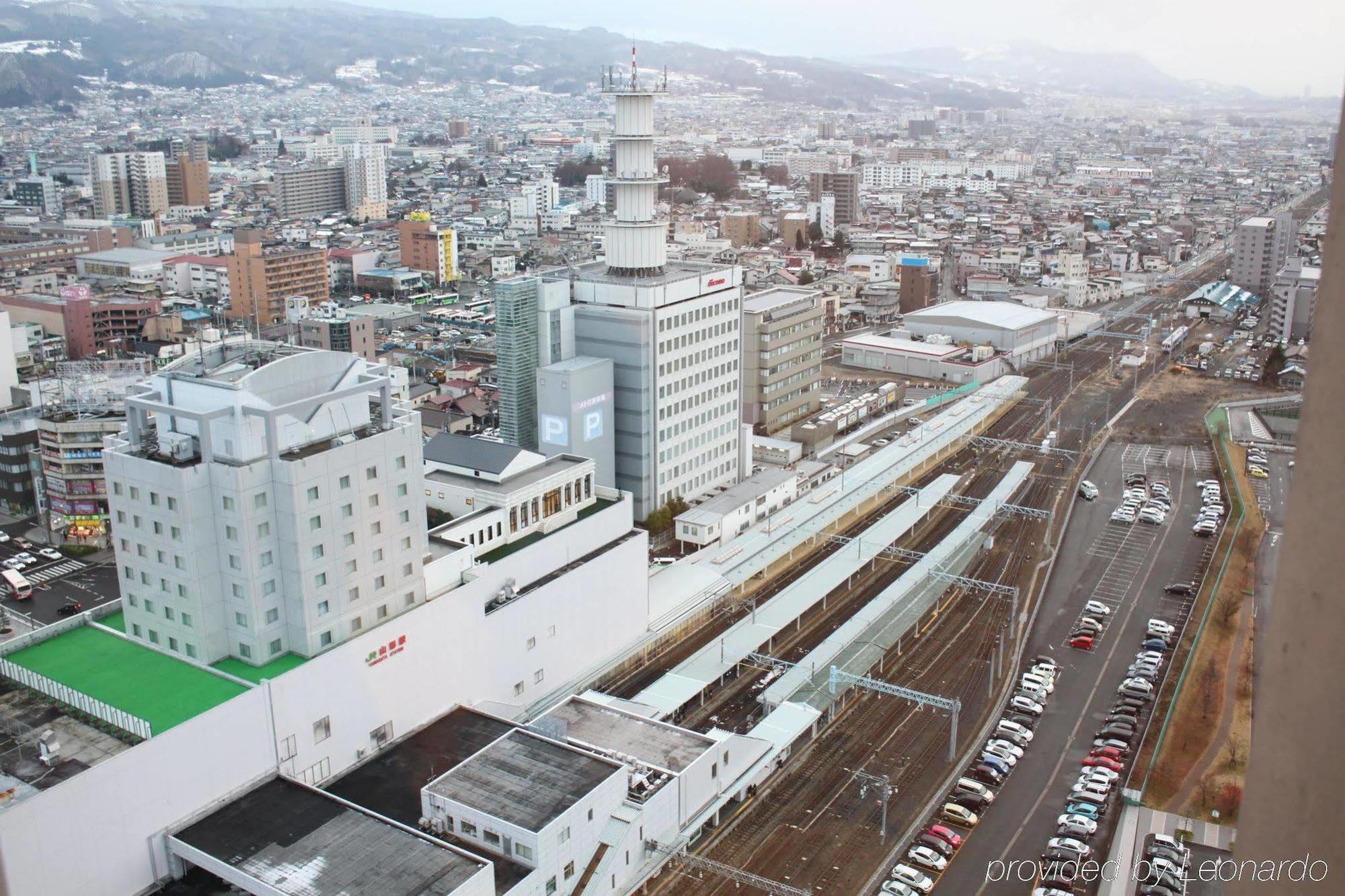 Yamagata Eki Nishiguchi Washington Hotel Екстериор снимка